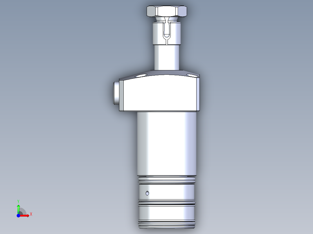 KOSMEKLHA0360-CRM多系列多零件图纸模型前视图