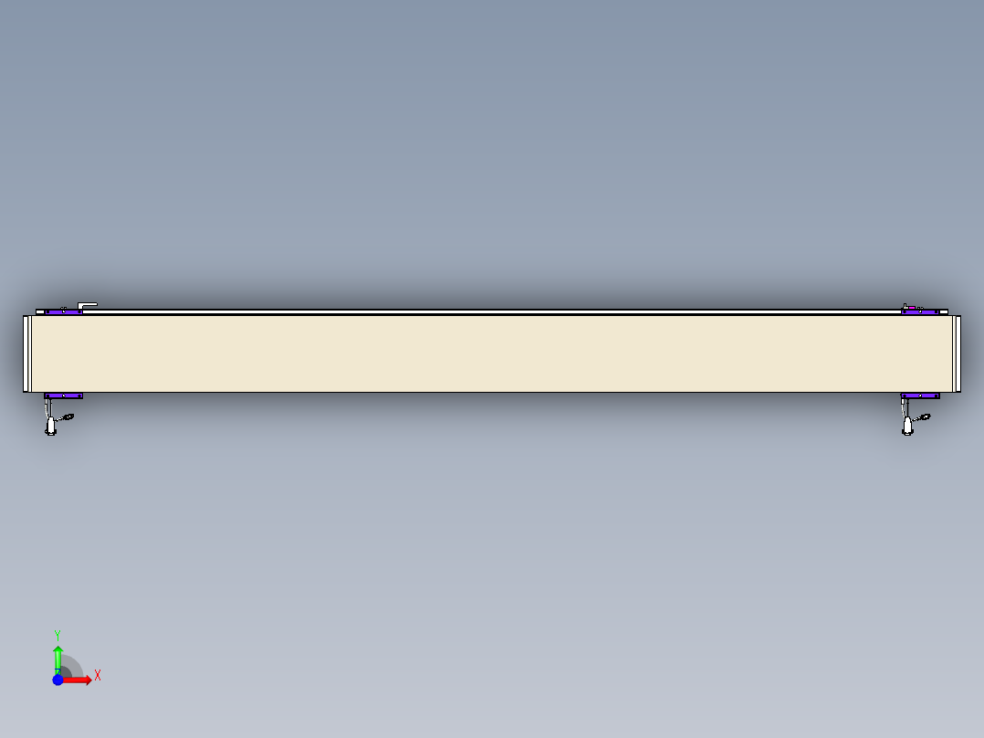 威洛博VL系列3d模型模组2VL22H1Y-S2300前视图