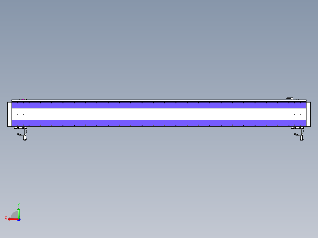 威洛博VL系列3d模型模组2VL22H1Y-S2300后视图