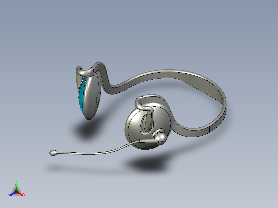 耳机23正等轴测图