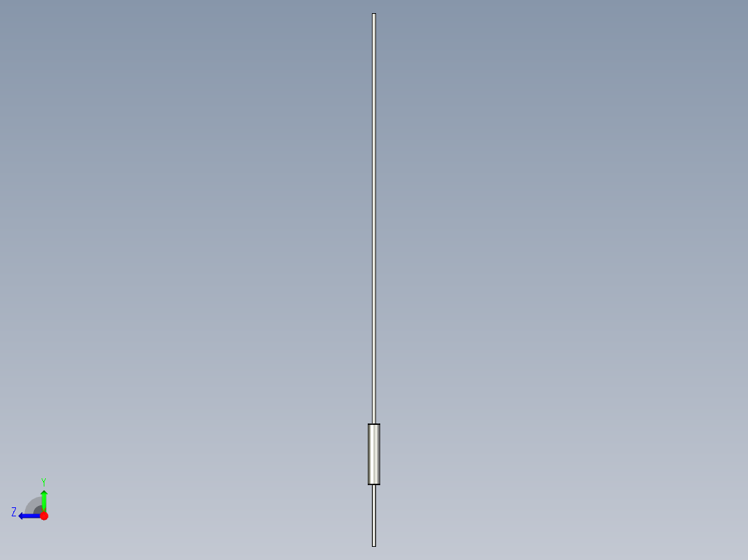 基恩士FU-75Fcore_kc图纸模型右视图