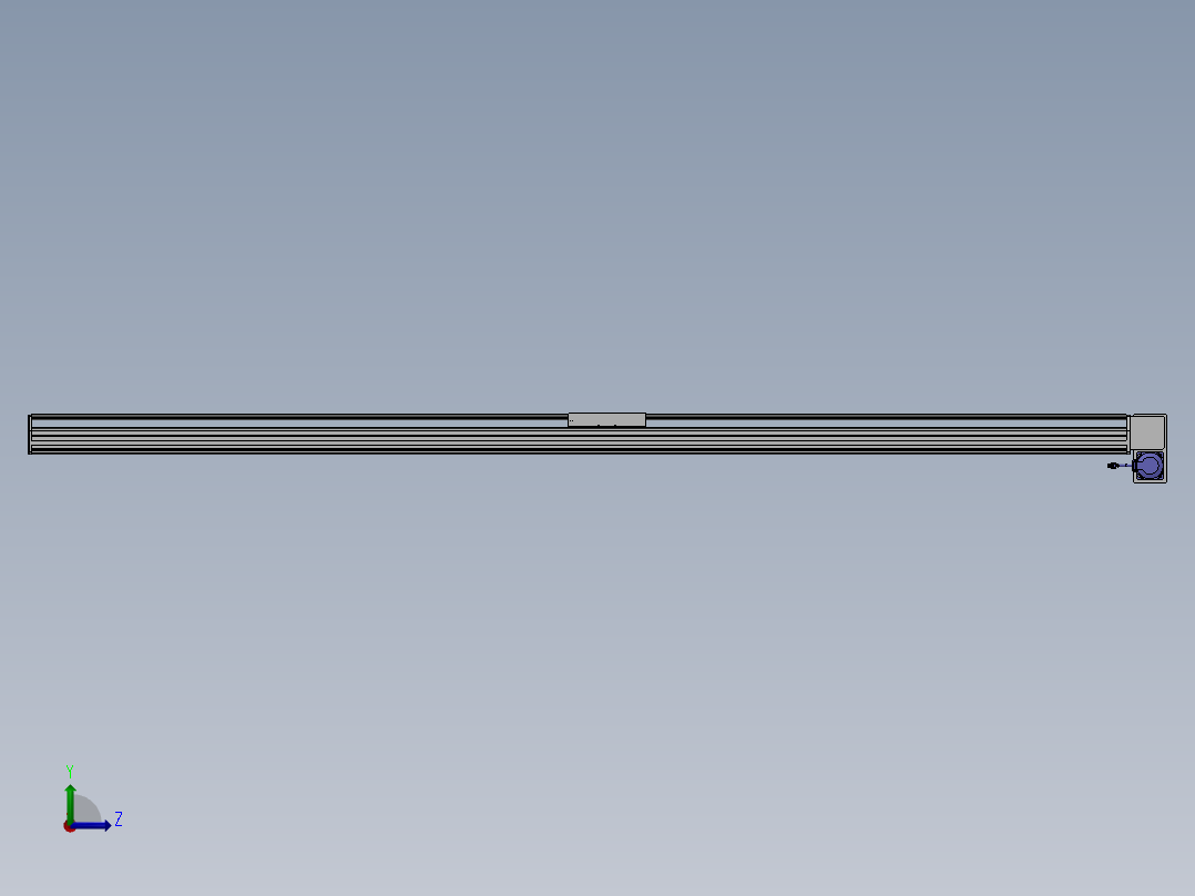 精密模组MT220-L150-2900-RD-M75-C4左视图
