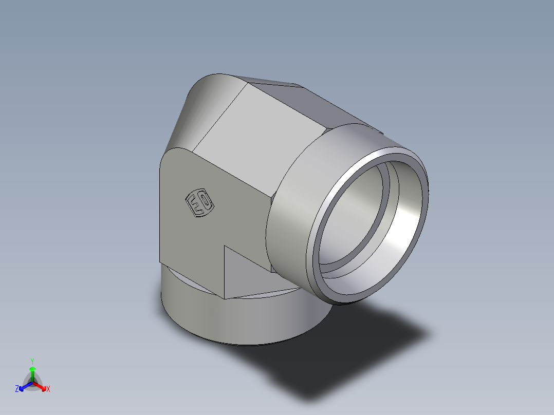 卡套式工业通用硬管接头EO_Union_elbow_W35LCFX