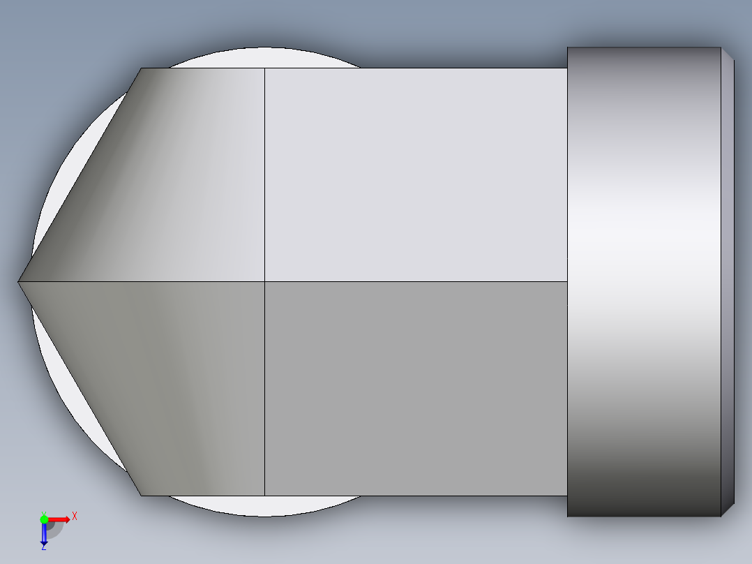 卡套式工业通用硬管接头EO_Union_elbow_W35LCFX俯视图