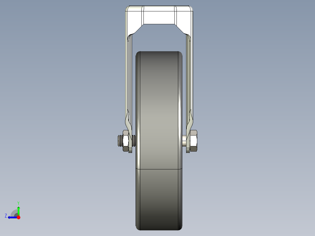 型材-KJN 531229 125MM WHEEL右视图