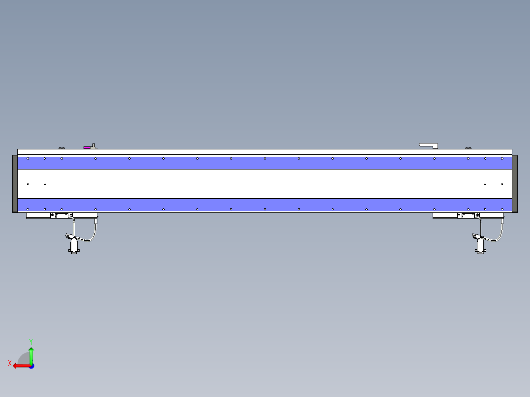 威洛博VL系列直线电机模组-2VL17E3-S950后视图