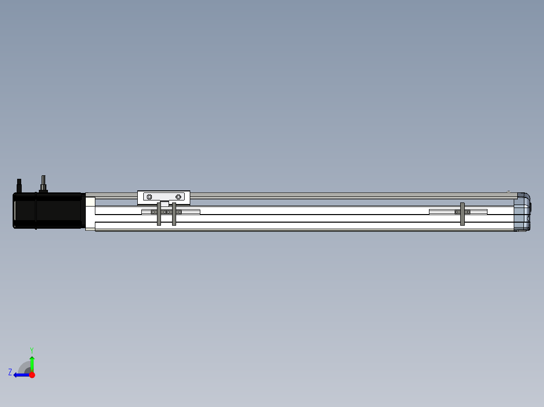 Toyo东佑达直线模组-ETH12-500-BC-M40-C4右视图