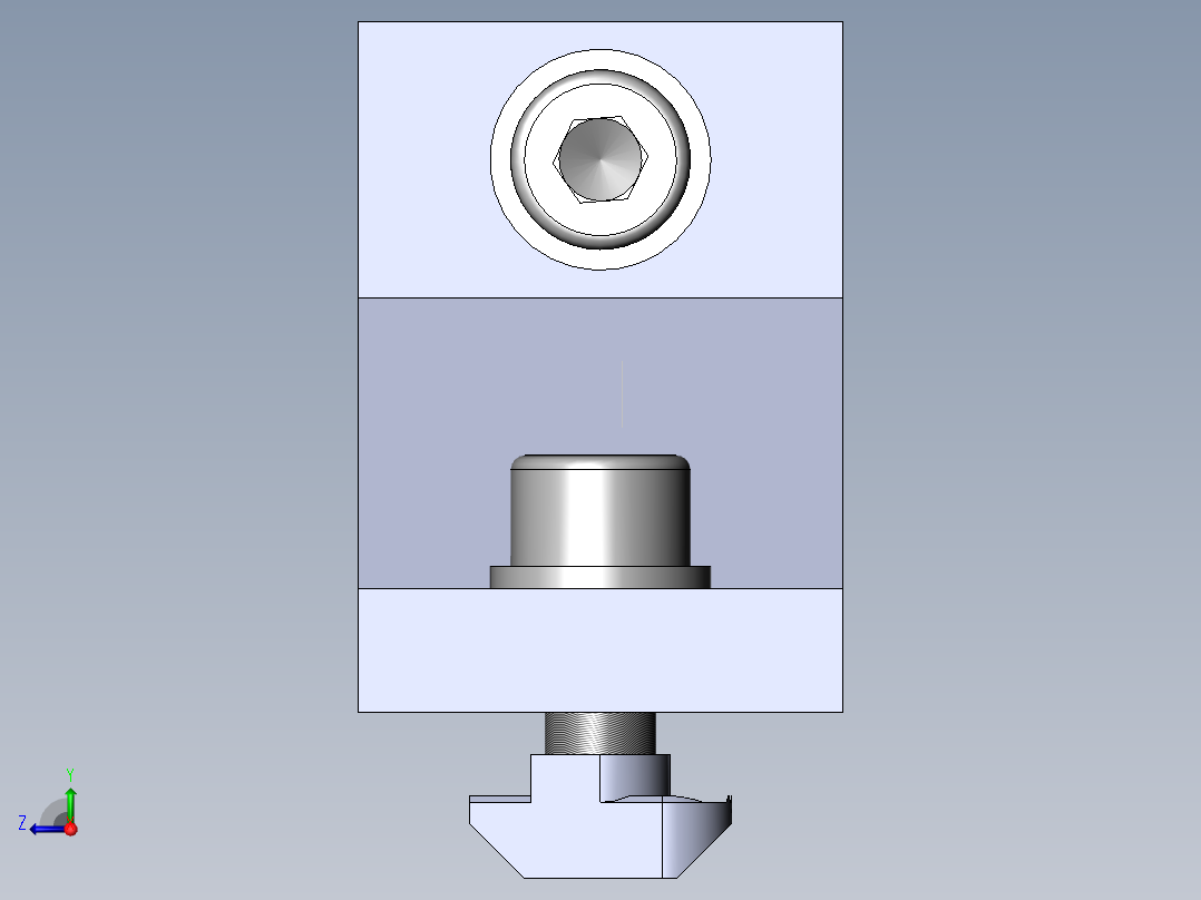 铝型材及其附件3.31.50.45.45.ST前视图
