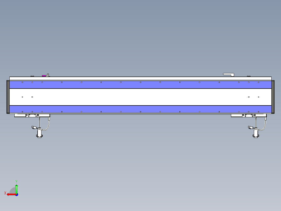 威洛博VL系列3d模型模组2VL17E2Y-S900后视图