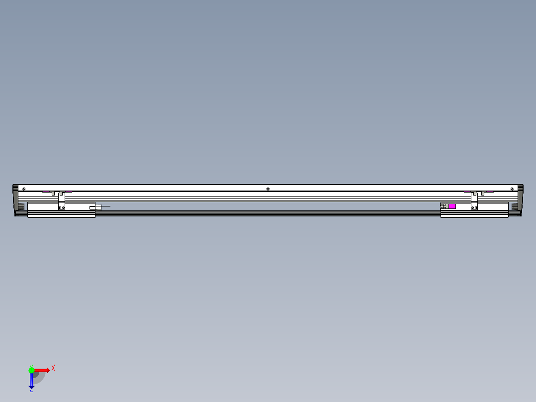 威洛博VL系列3d模型模组2VL17E2Y-S900俯视图