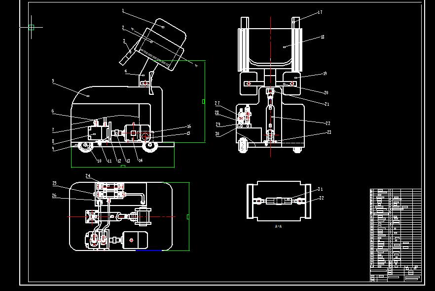 智能移乘护理机器人设计-含catia三维图