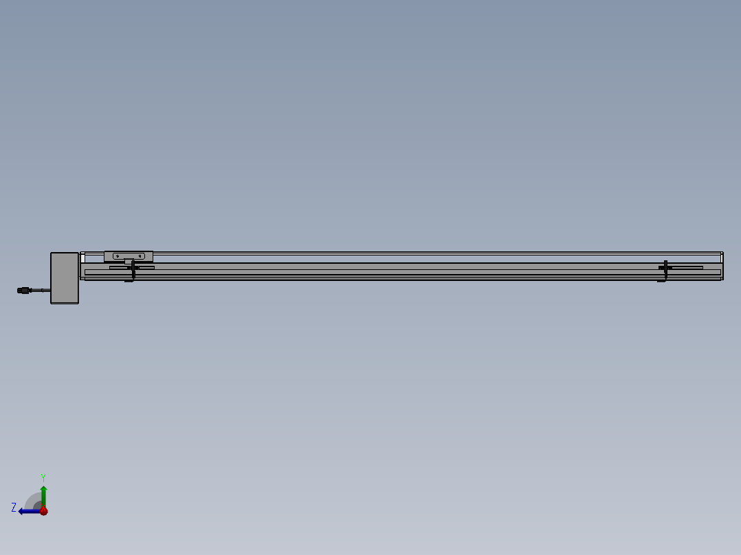 精密模组MT100-L78-1200-RD-M10-C4右视图