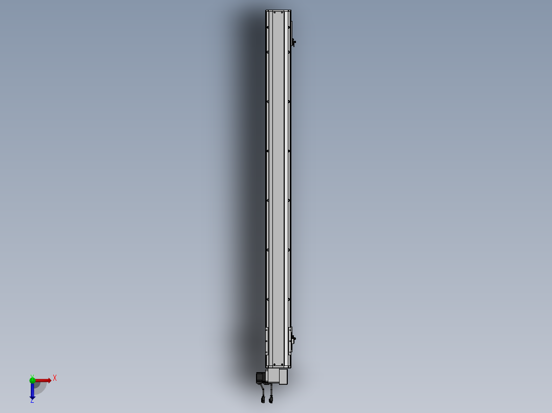精密模组MT100-L78-1200-RD-M10-C4俯视图