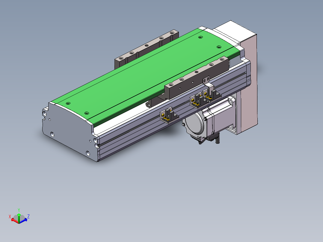 MTH丝杆半封闭模组MT136BS-BM-400W