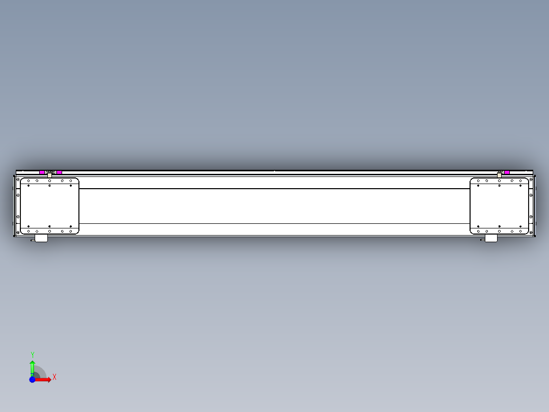 威洛博LC系列3d模型模组2LC22H2Y-S1350前视图