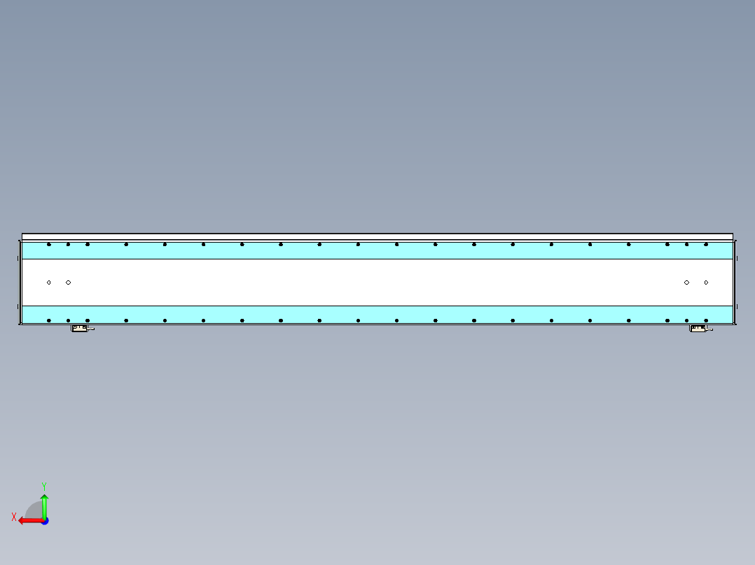 威洛博LC系列3d模型模组2LC22H2Y-S1350后视图