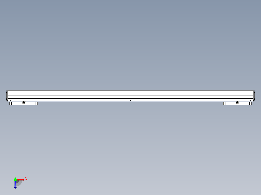 威洛博LC系列3d模型模组2LC22H2Y-S1350俯视图