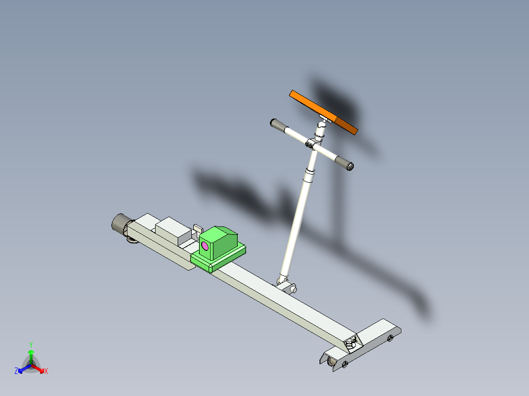 火车轨道检测装置含全套图纸设计资料