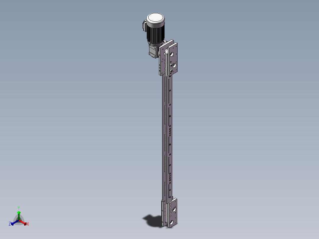 同步传送带正等轴测图