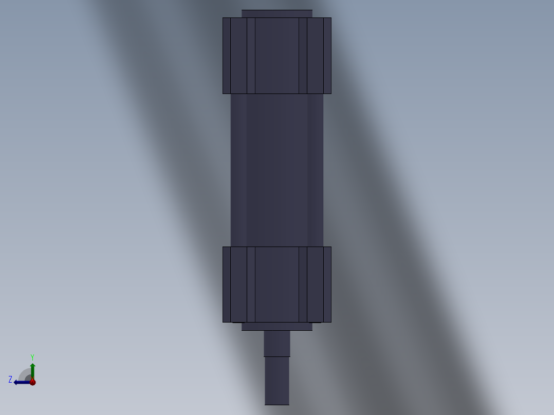 6.SC40X50气缸右视图