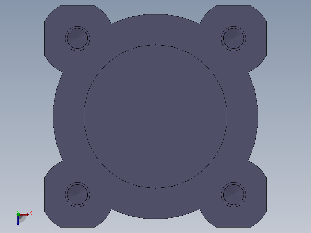 6.SC40X50气缸俯视图