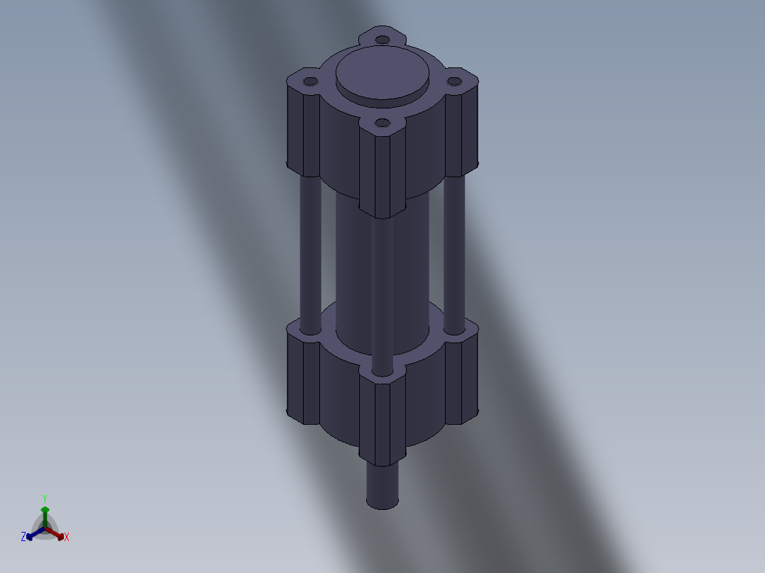6.SC40X50气缸正等轴测图