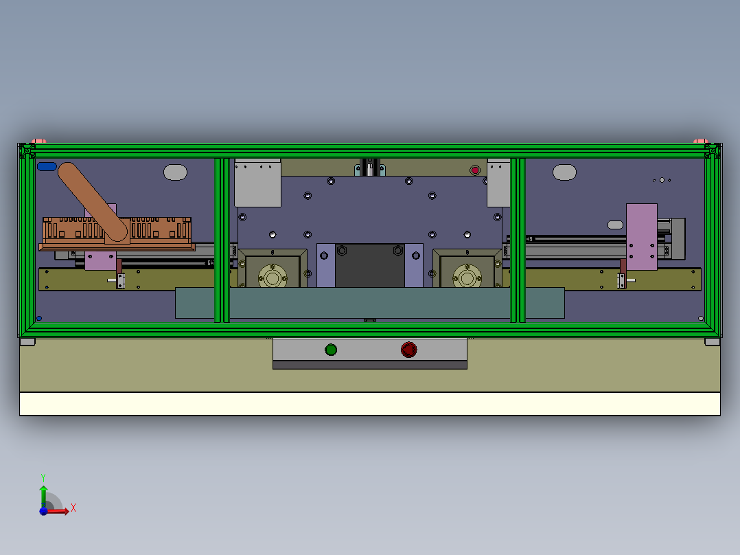 A35唇边裁切方案sw18可编辑前视图