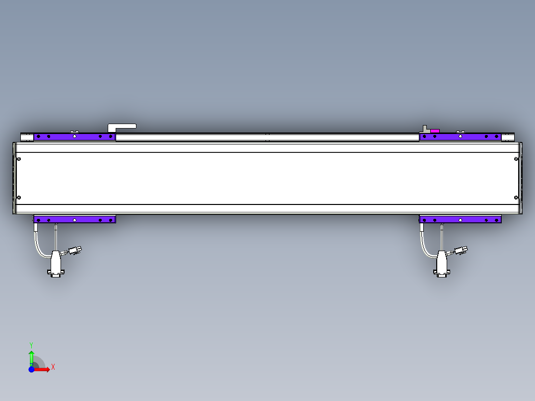 威洛博VL系列直线电机模组-2VL14S2-S550前视图