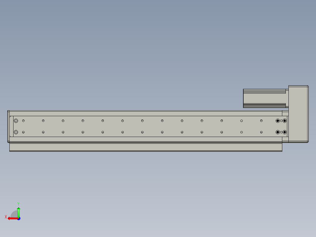 VF丝杆传动-一般环境VT6-L10-C-S400-BR-P10-D4后视图