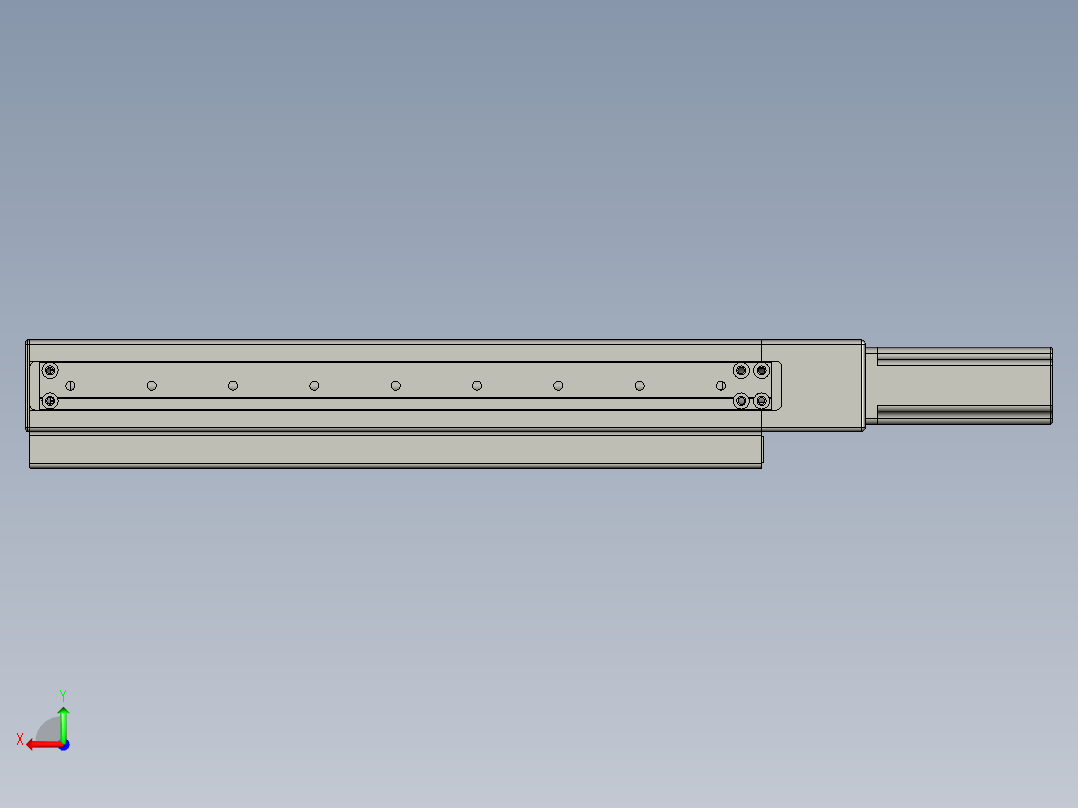 VF丝杆传动-一般环境VT4-L12-C-S240-BC-P10-C4后视图