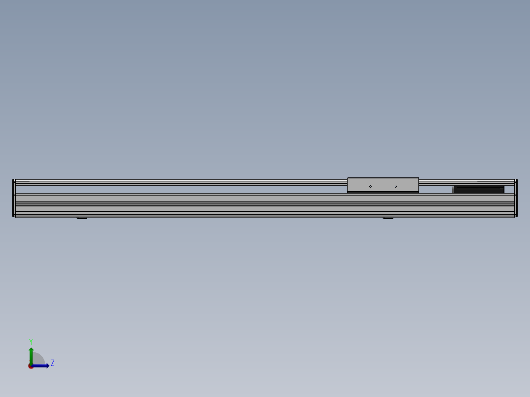 精密模组MY140-T10-600L-M-P40B-C4-C左视图
