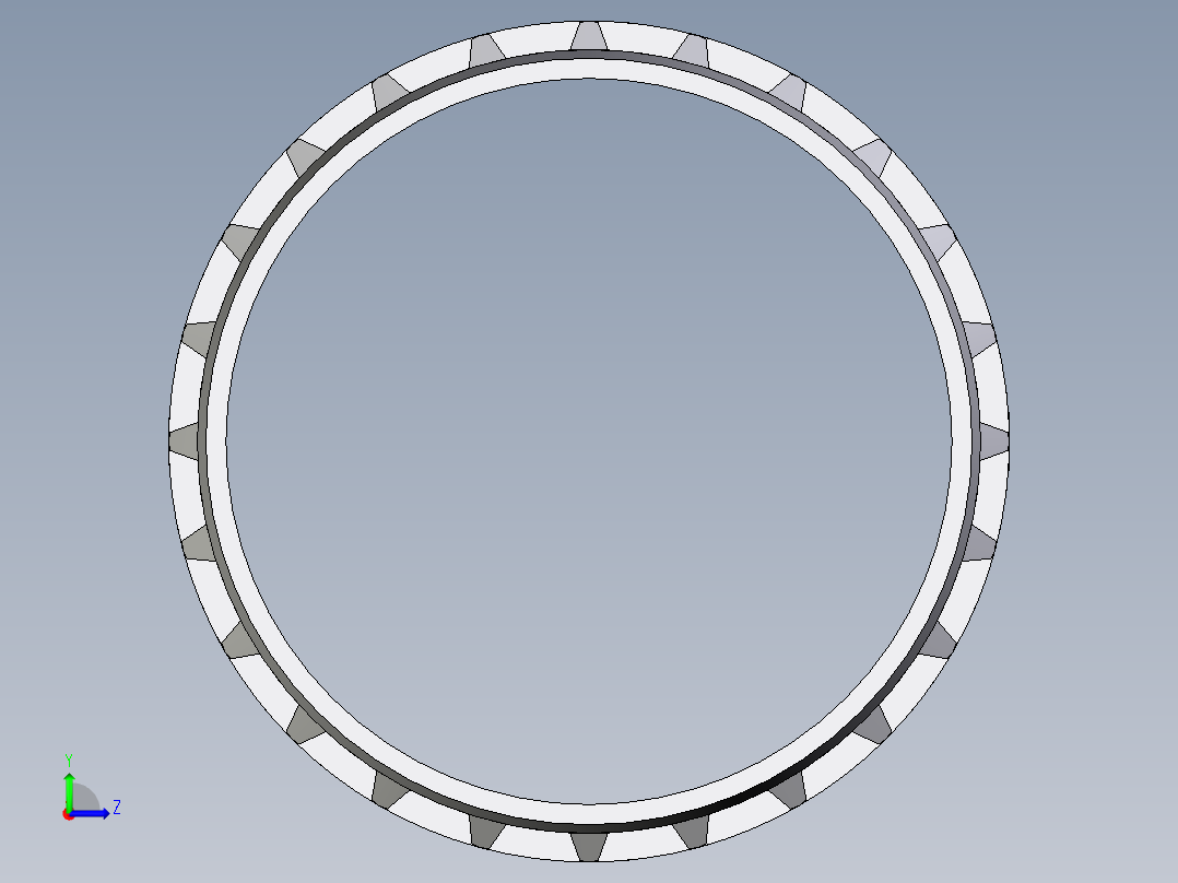 卡套式工业通用硬管接头Progressive_stop_ring_PSR38SX左视图