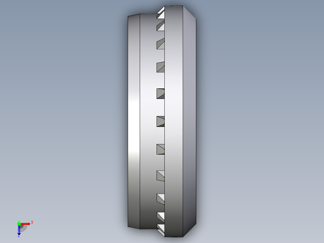 卡套式工业通用硬管接头Progressive_stop_ring_PSR38SX俯视图