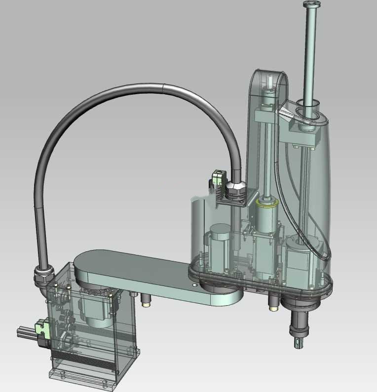 【1361】雅马哈四轴机器人UG设计