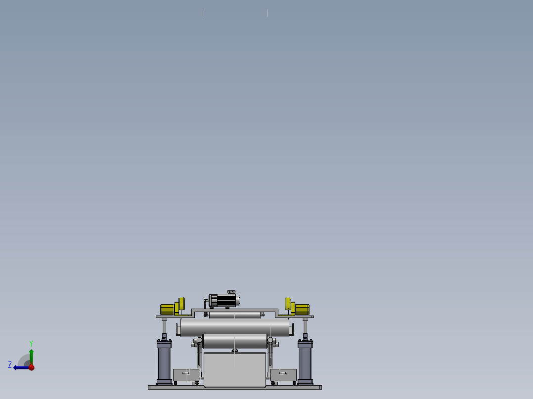 锻造管件切割锯床sw18可编辑右视图