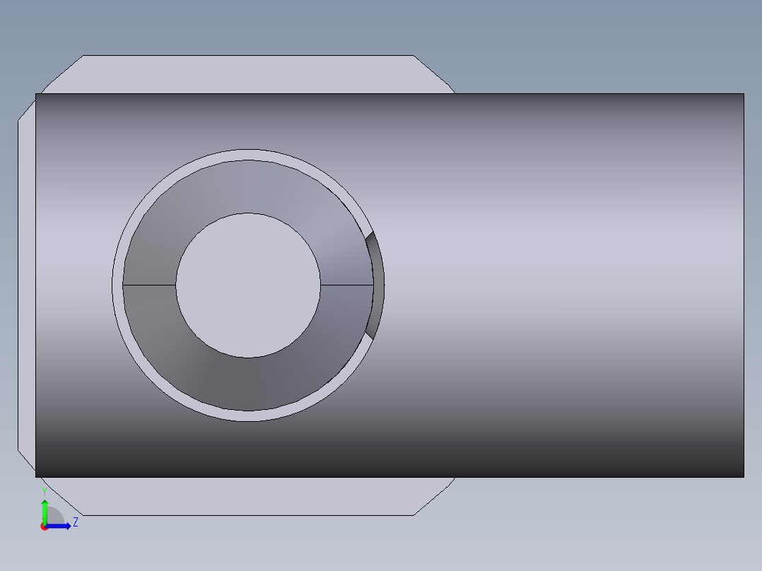 型材-BR 8-8 T BENDY QUICK CONNECTOR 3842535629左视图