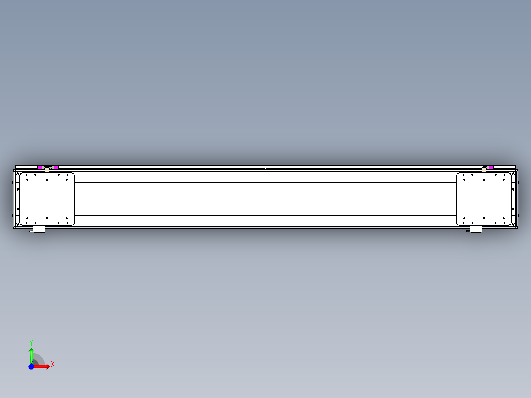 威洛博LC系列3d模型模组2LC22H2Y-S1400前视图