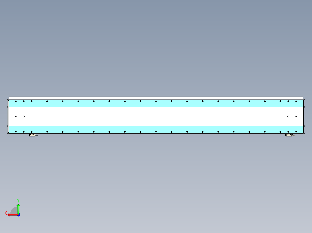 威洛博LC系列3d模型模组2LC22H2Y-S1400后视图