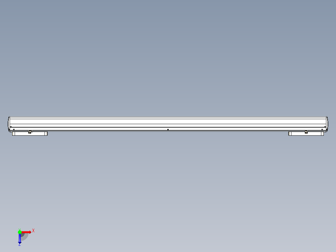 威洛博LC系列3d模型模组2LC22H2Y-S1400俯视图