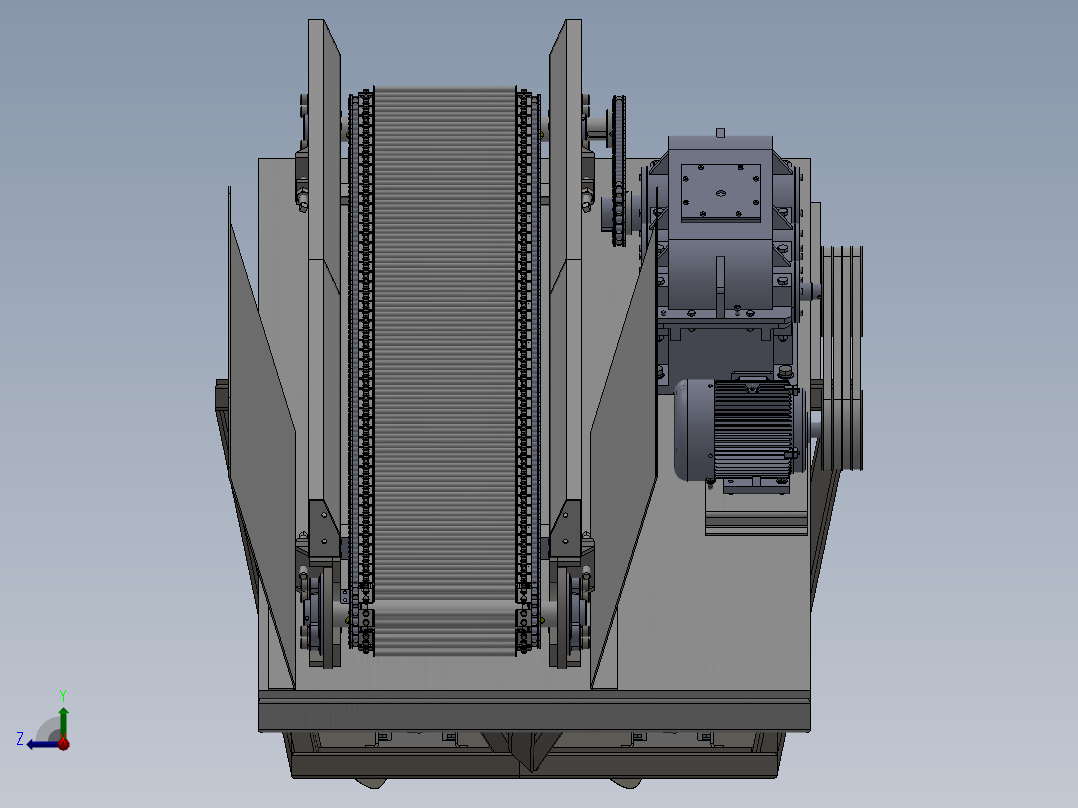 水面垃圾收集装置sw1122768右视图