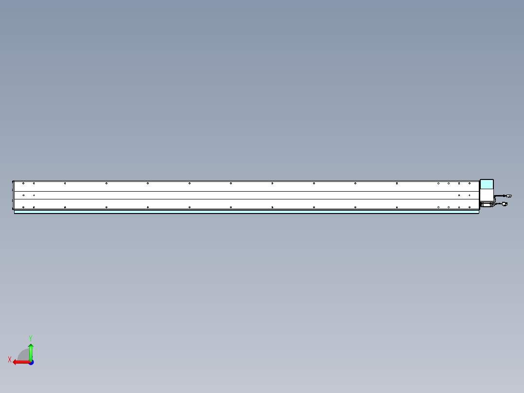 威洛博VBF同步带传动一般环境VBF14-L45-S1950-BRU-ZP40-C3后视图