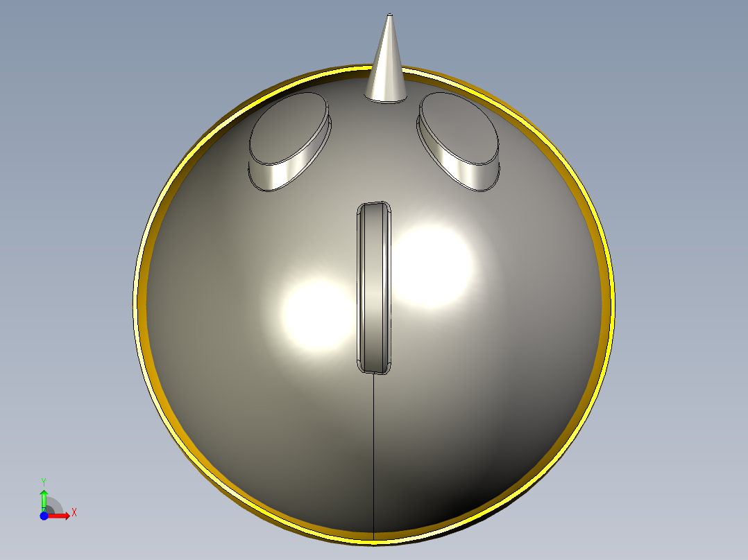 鸡年礼物前视图