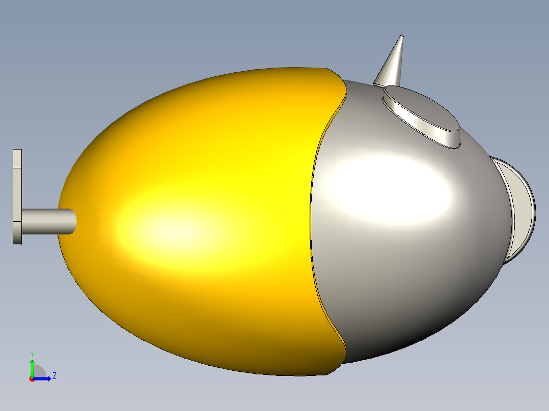 鸡年礼物左视图