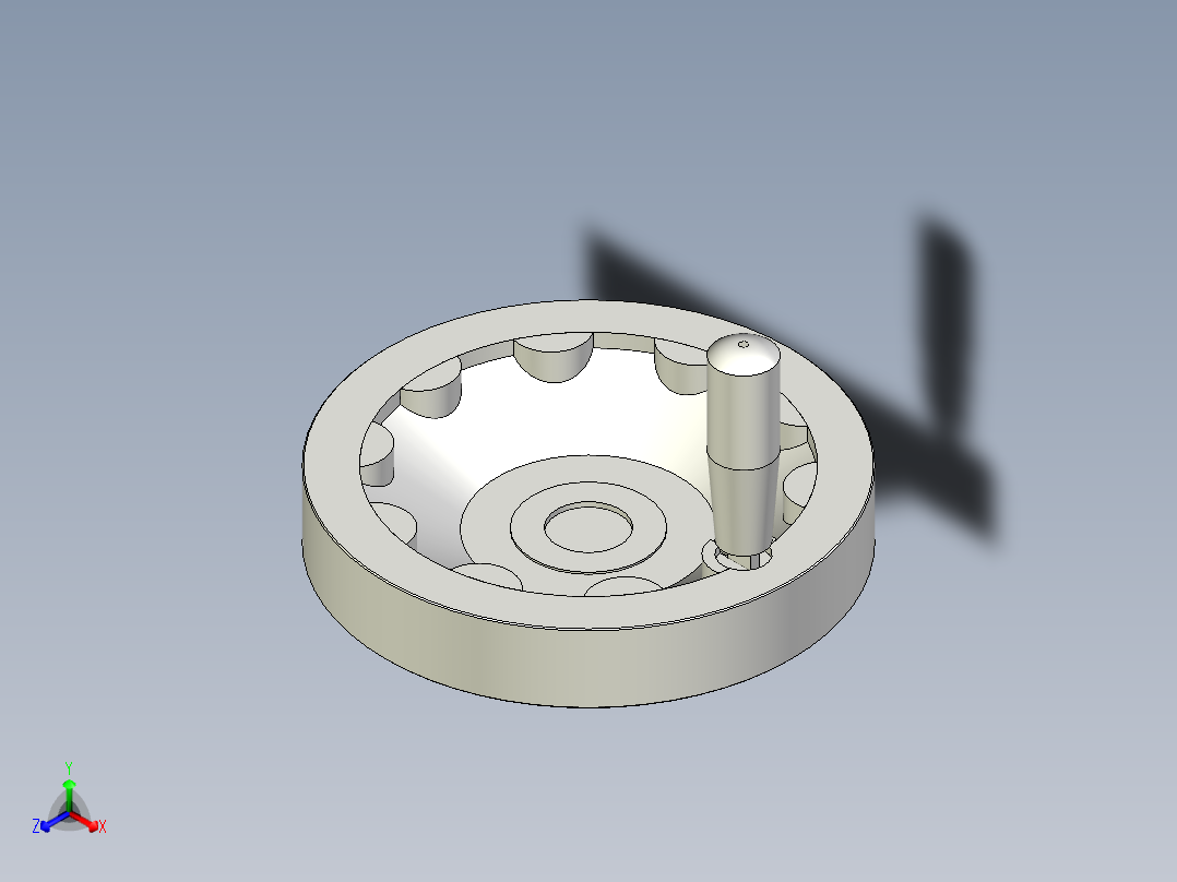塑膠手輪VDO.FP+IR-3D多系列多零件图纸模型