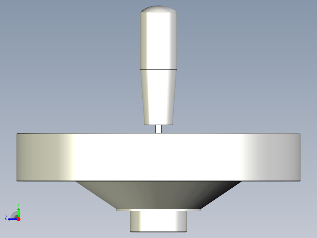 塑膠手輪VDO.FP+IR-3D多系列多零件图纸模型右视图