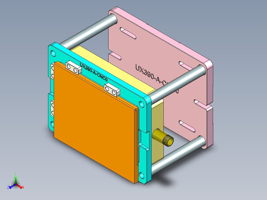 UX390-A-CNC0-0305正等轴测图