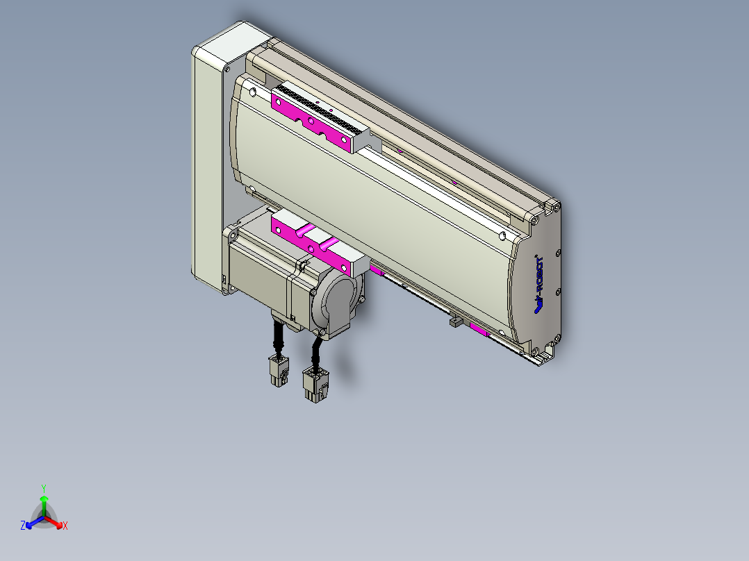 威洛博QF13-Lxx-C-S120-BL-ZP40-C3正等轴测图