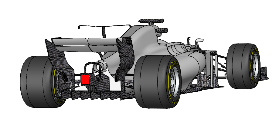 F1模型混合动力车