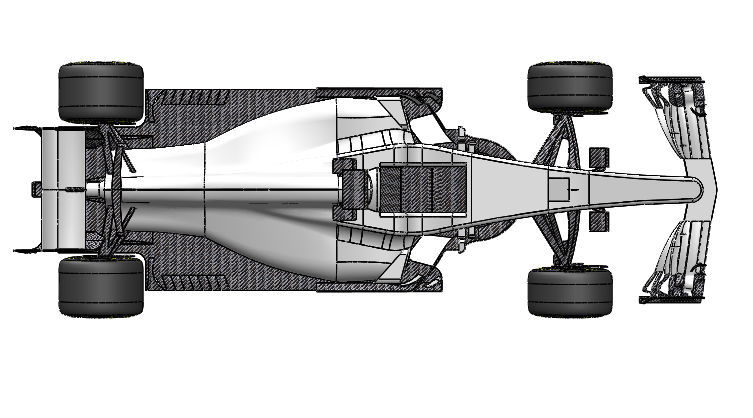 F1模型混合动力车