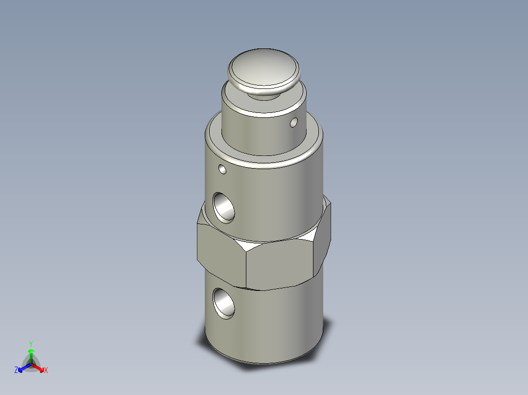 MVHA-4P正等轴测图